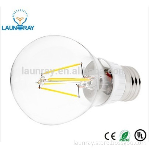 CE RoHS UL Certificate Led Filament Bulb 8W High lumen 110lm/w Ra90 PF0.9 leds
